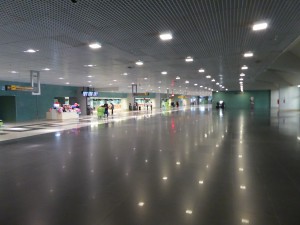 Der grosse leere Flughafen in Manaus